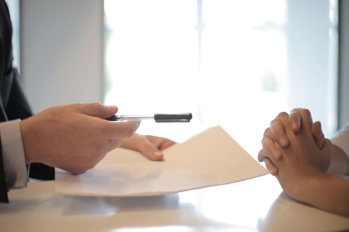 Alternatives to Chapter 13 — contract handed over for signing