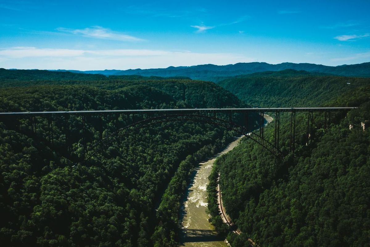 Loan Credit Repair in Berkeley County, West Virginia — bridge over a West Virginia river gorge